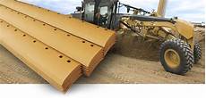 Caterpillar grader blades
